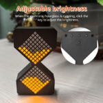 Cyber-style LED electronic sand timer: gravity-sensing, 1-30min countdown, tech decompression toy - Image 13