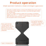 Cyber-style LED electronic sand timer: gravity-sensing, 1-30min countdown, tech decompression toy - Image 12