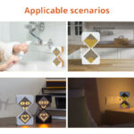 Cyber-style LED electronic sand timer: gravity-sensing, 1-30min countdown, tech decompression toy - Image 11